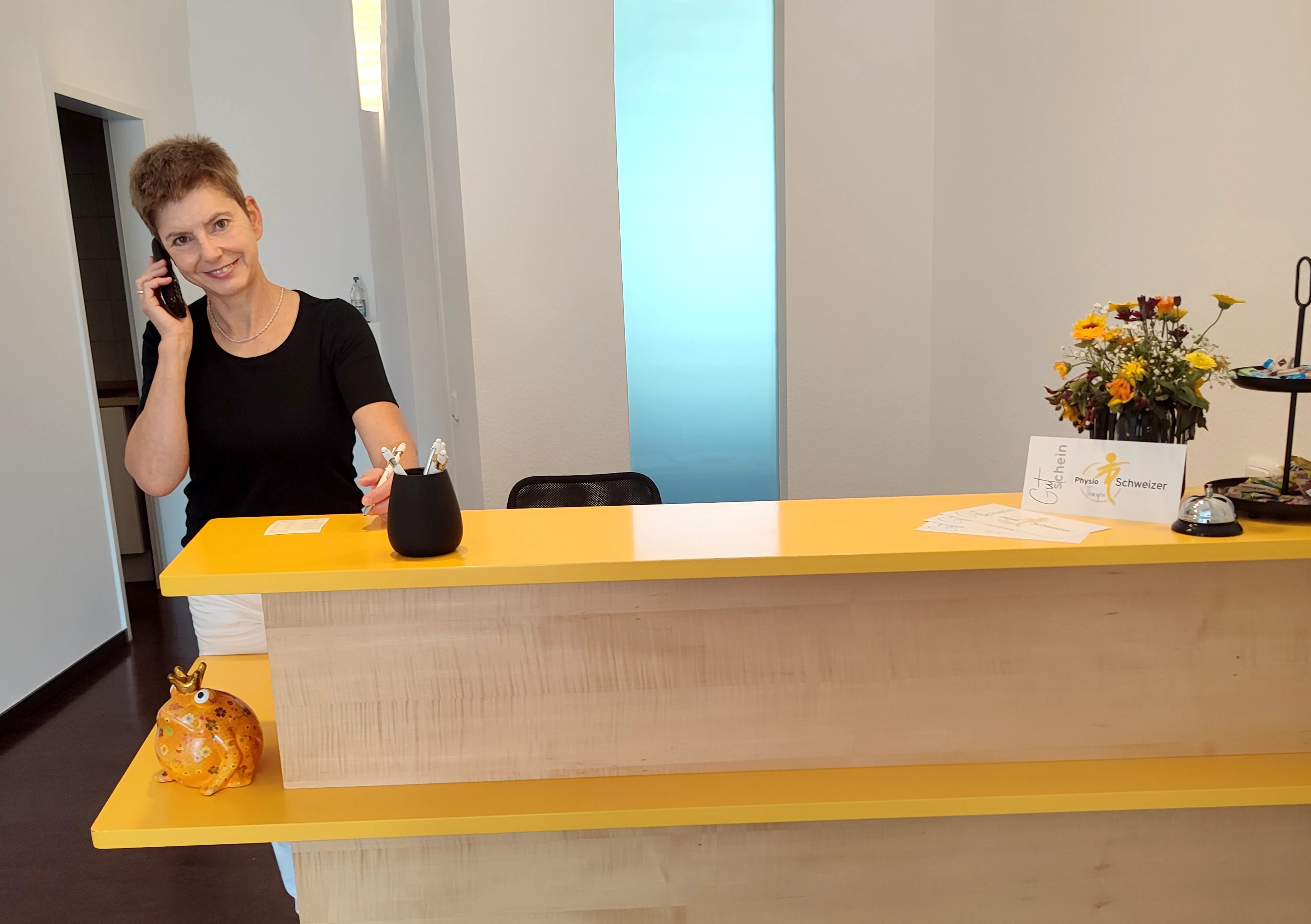 Einblick in die Physiotherapiepraxis Schweizer